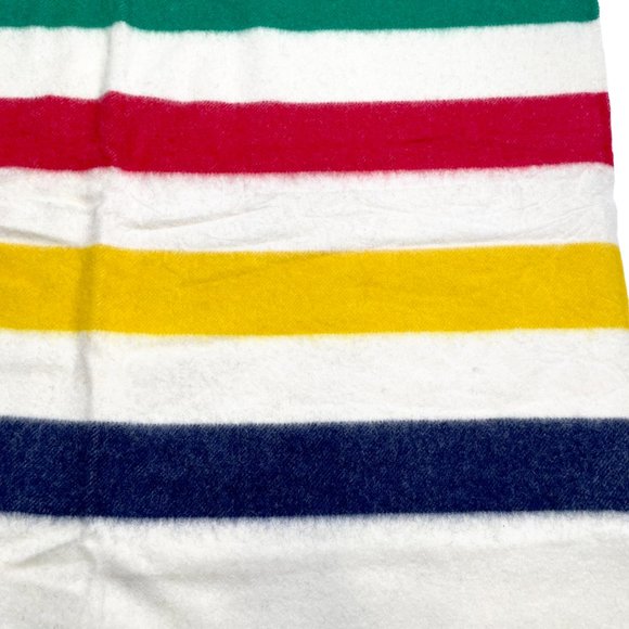 HBC Bedding Hbc Hudsons Bay Multistripe Point Wool Blanket Queen Poshmark